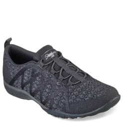 Outlet Skechers Women's , Relaxed Fit: Breathe-Easy - Infi-Knity Sneaker Charcoal