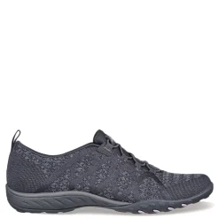 Outlet Skechers Women's , Relaxed Fit: Breathe-Easy - Infi-Knity Sneaker Charcoal