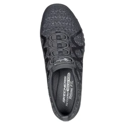 Outlet Skechers Women's , Relaxed Fit: Breathe-Easy - Infi-Knity Sneaker Charcoal