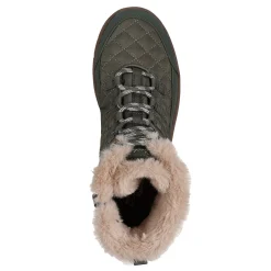 Best Skechers Women's , Relaxed Fit: Easy Going - Game Hour Boot Olive