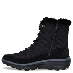 Discount Skechers Women's , Relaxed Fit: Easy Going - Game Hour Boot Black/Black