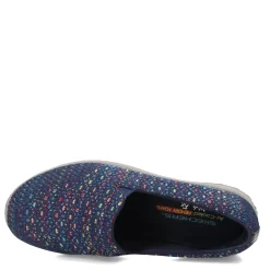 Skechers Women's , Relaxed Fit: Reggae Fest - Wicker Slip-On - Wide Width Navy