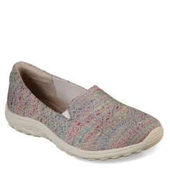 Outlet Skechers Women's , Relaxed Fit: Reggae Fest - Wicker Slip-On Taupe