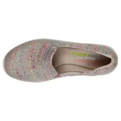 Outlet Skechers Women's , Relaxed Fit: Reggae Fest - Wicker Slip-On Taupe