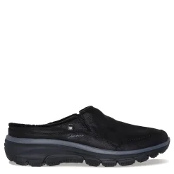 Clearance Skechers Women's , Relaxed Fit: Easy Going - Latte 2 Clog - Wide Width Black