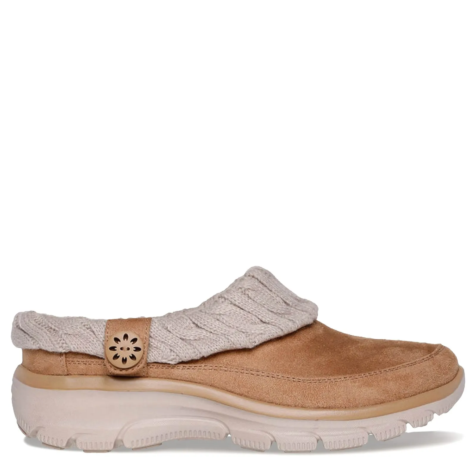 Sale Skechers Women's , Relaxed Fit: Easy Going - Warm Duet Clog Tan