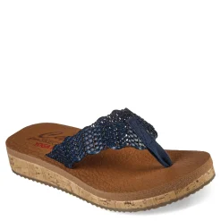 Discount Skechers Women's , Sandcomber Sandal Navy