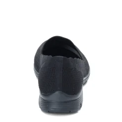 Clearance Skechers Women's , Seager Stat Slip-On Black/Black