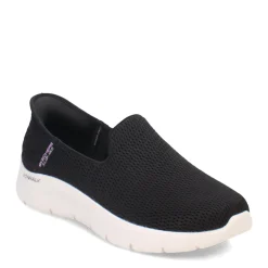 Skechers Women's , Slip-ins: GO WALK FLEX - Relish Sneaker - Wide Width Black White