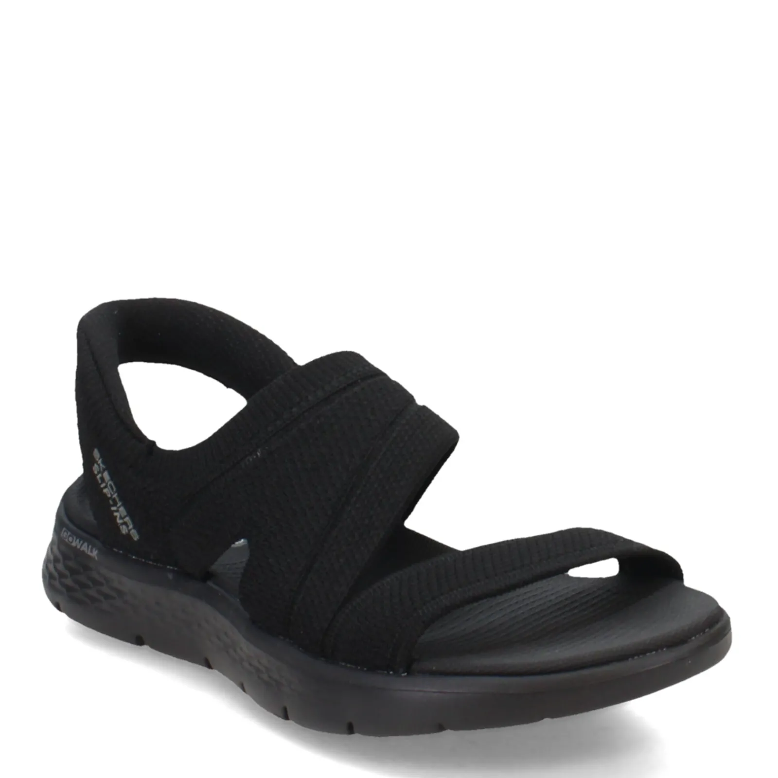 Best Skechers Women's , Slip-ins: GO WALK Flex Sandal - Enticing Sandal Black/Black