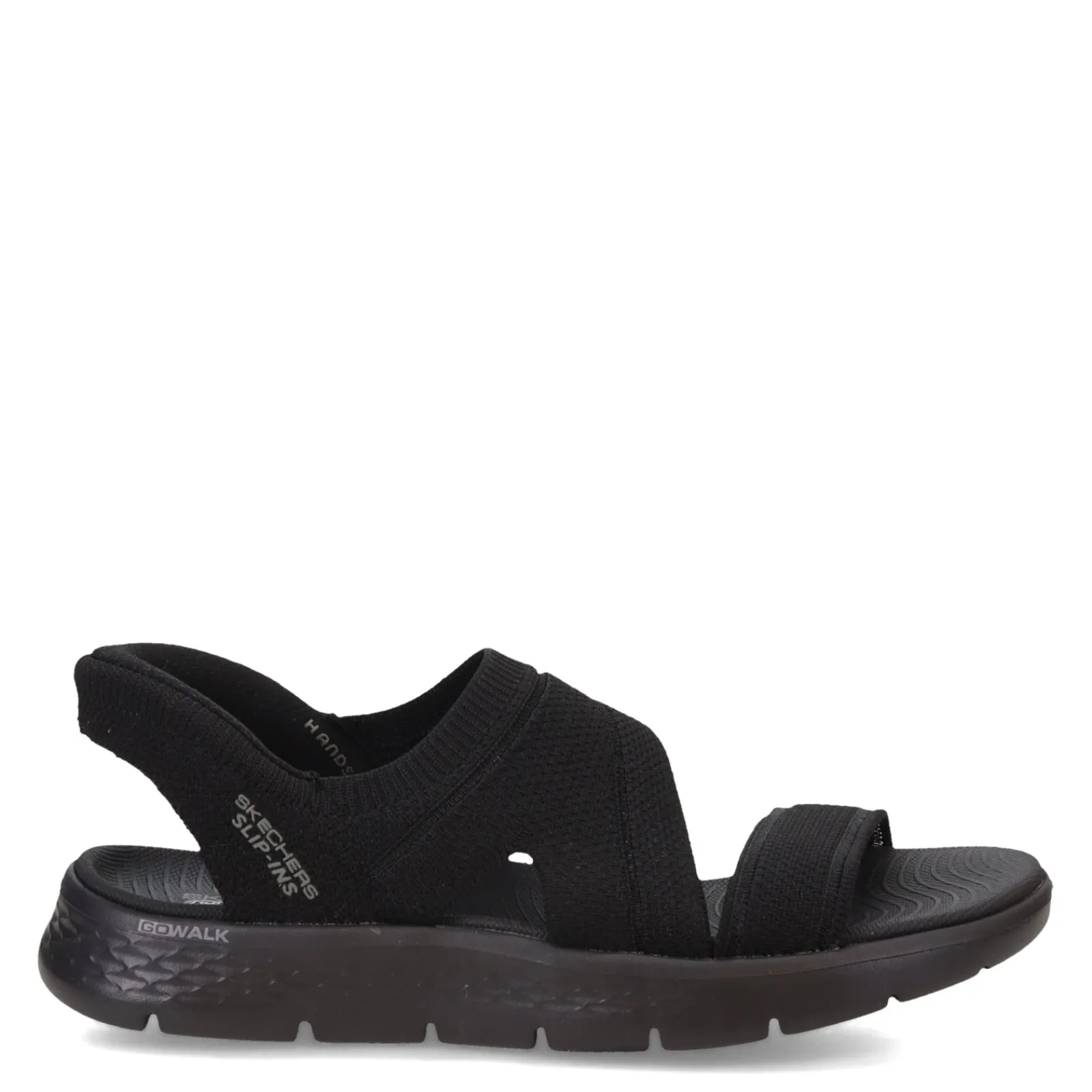 Best Skechers Women's , Slip-ins: GO WALK Flex Sandal - Enticing Sandal Black/Black