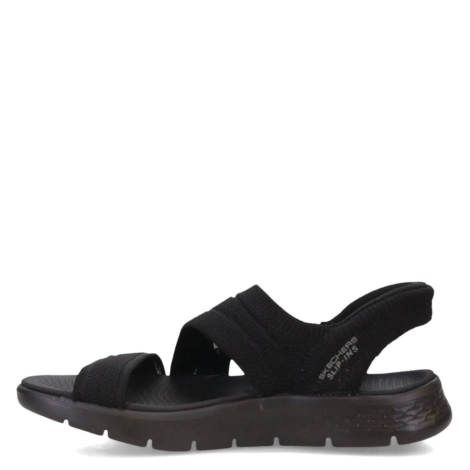 Best Skechers Women's , Slip-ins: GO WALK Flex Sandal - Enticing Sandal Black/Black