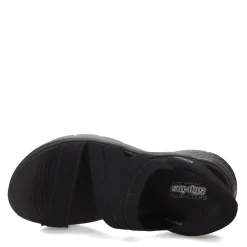 Best Skechers Women's , Slip-ins: GO WALK Flex Sandal - Enticing Sandal Black/Black