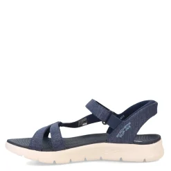 Hot Skechers Women's Slip-Ins, GO WALK Flex - Illuminate Sandal Navy