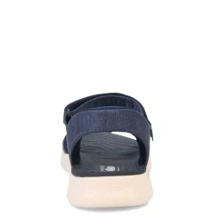 Hot Skechers Women's Slip-Ins, GO WALK Flex - Illuminate Sandal Navy