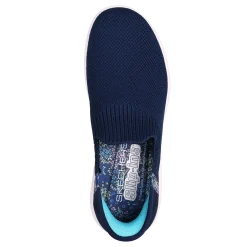 Skechers Women's , Slip-ins: GO WALK Travel - Tahiti Sunset Sneaker Navy