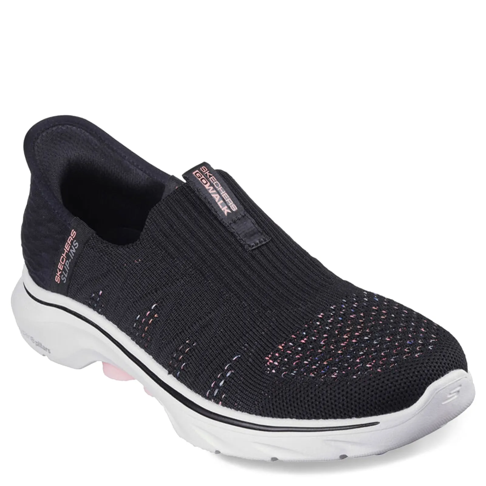 Sale Skechers Women's , Slip-ins: GO WALK 7 - City Lights Sneaker Black Multi