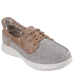Best Skechers Women's , Slip-ins: On-the-GO Flex - Coastal Sky Boat Shoe Taupe