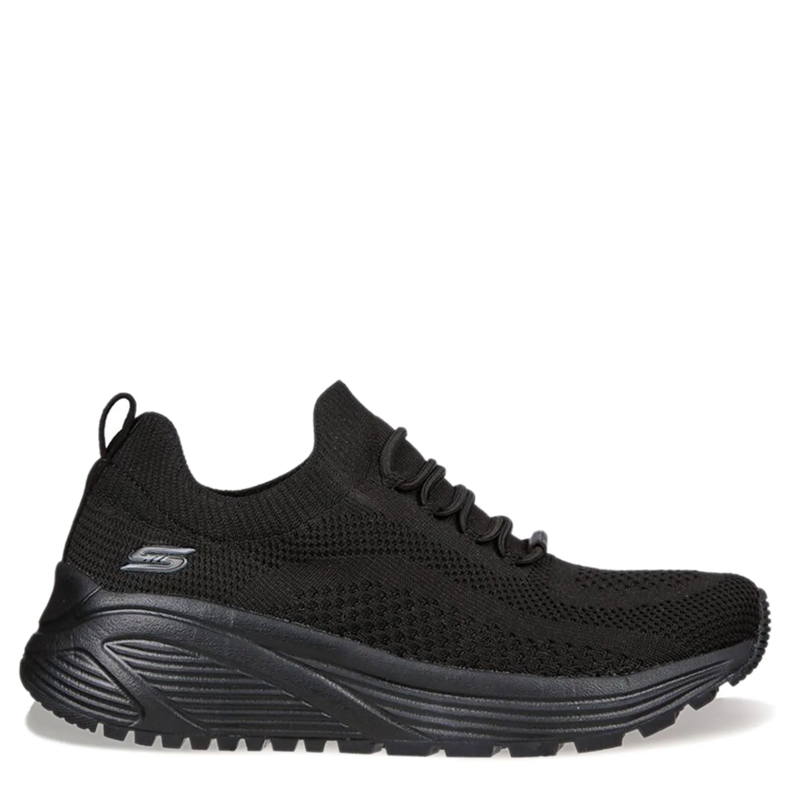 Sale Skechers Women's , Sport Sparrow 2.0 - Allegiance Crew Sneaker - Wide Width Black/Black