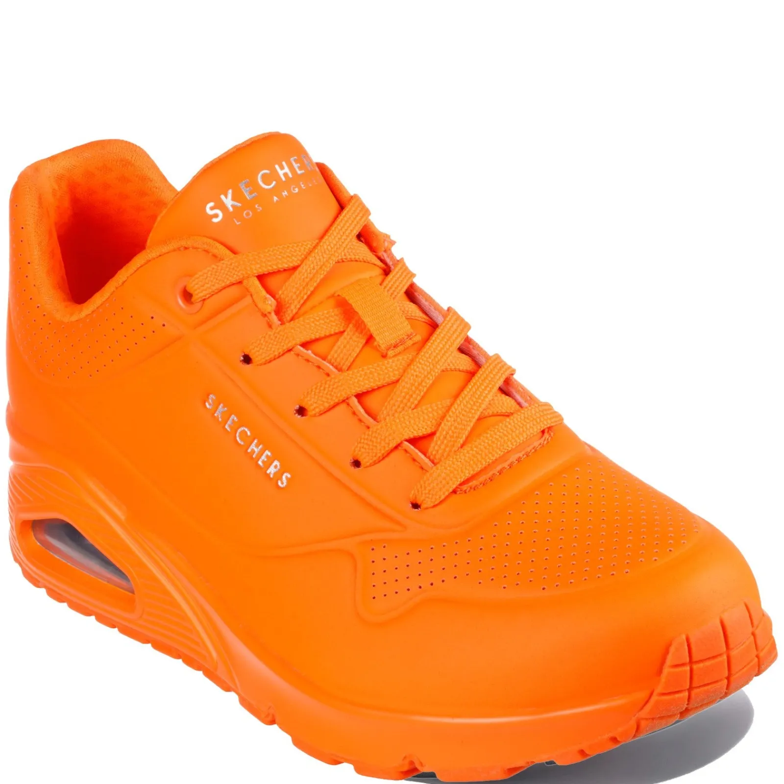 Outlet Skechers Women's Street, Uno - Neon Nights Sneaker Neon Orange