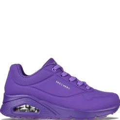 Outlet Skechers Women's Street, Uno - Neon Nights Sneaker Purple