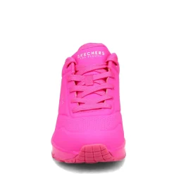 Outlet Skechers Women's Street, Uno - Neon Nights Sneaker Hot Pink
