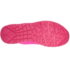 Outlet Skechers Women's Street, Uno - Neon Nights Sneaker Hot Pink