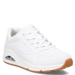 Sale Skechers Women's Street, Uno - Stand on Air Sneaker - Wide Width White