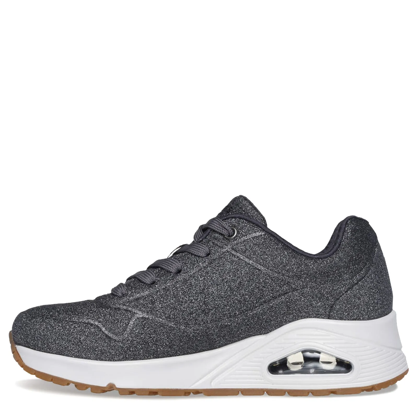 Clearance Skechers Women's Street, Uno - Glitter Bomb Sneaker Pewter