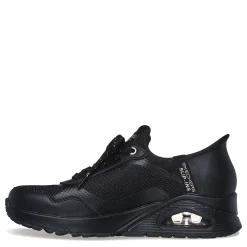New Skechers Women's Street, Uno Slip-Ins Air Sneaker Black