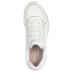 Sale Skechers Women's Street, Uno - Cool Heels Sneaker White / Rose Gold