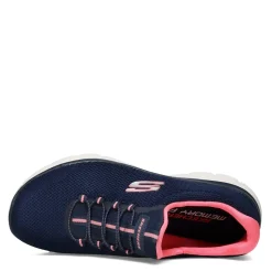 Best Skechers Women's , Summits - Cool Classic Sneaker Navy / Pink