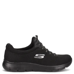 Outlet Skechers Women's , Summits - Cool Classic Sneaker - Wide Width Black