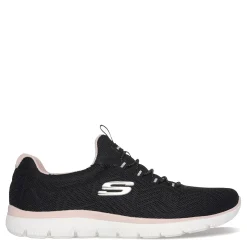 Clearance Skechers Women's , Summits - Artistry Chic Sneaker Black Pink