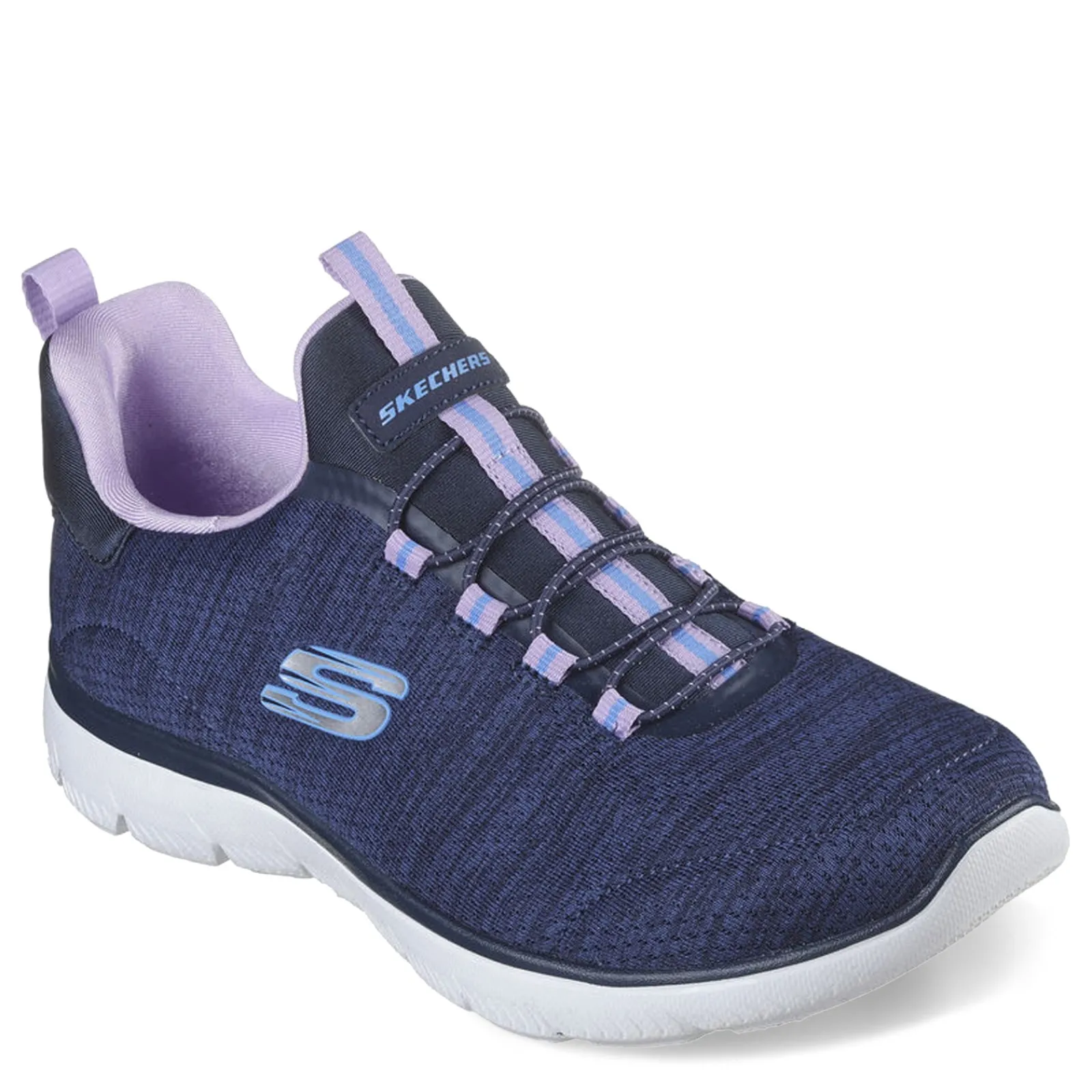 Discount Skechers Women's , Summits - Fresh Impression Sneaker Navy Lavender