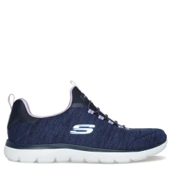 Discount Skechers Women's , Summits - Fresh Impression Sneaker Navy Lavender