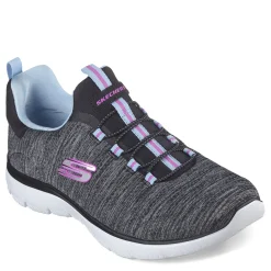 Skechers Women's , Summits - Fresh Impression Sneaker Black Multi