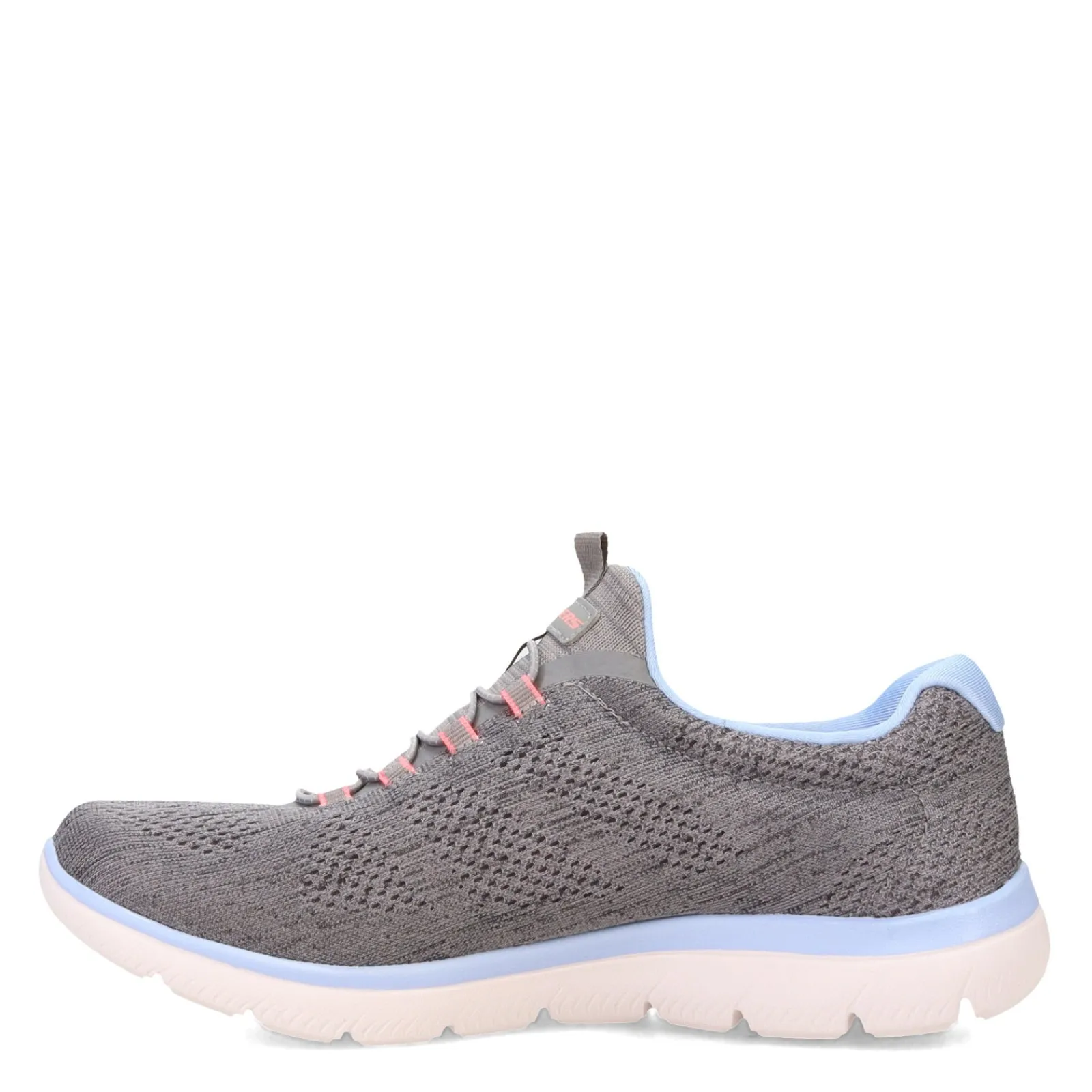 Skechers Women's , Summits - Fun Flair Sneaker - Wide Width Grey Multi
