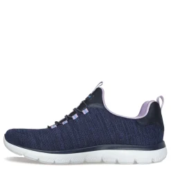 Online Skechers Women's , Summits - Fresh Impression Sneaker Navy Lavender