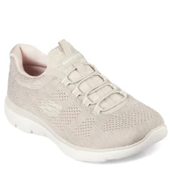 Hot Skechers Women's , Summits - Fun Flair Sneaker Taupe / Light Pink