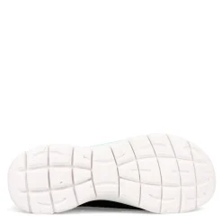 New Skechers Women's , Summits - Cool Classic Sneaker - Wide Width Black Turquoise