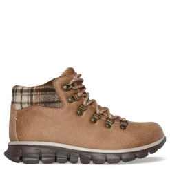 Sale Skechers Women's , Synergy - Plaid Mood Boot Chestnut