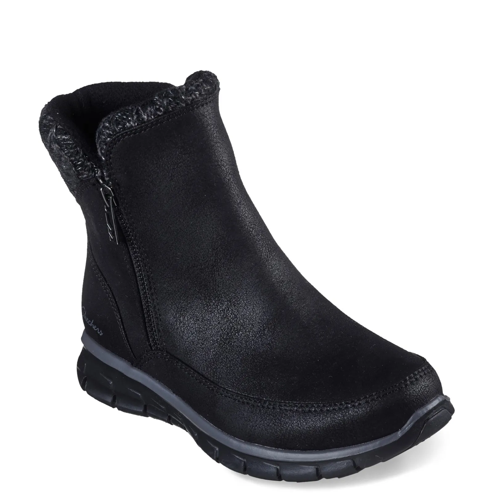Outlet Skechers Women's , Synergy - Lovely Collab Boot Black
