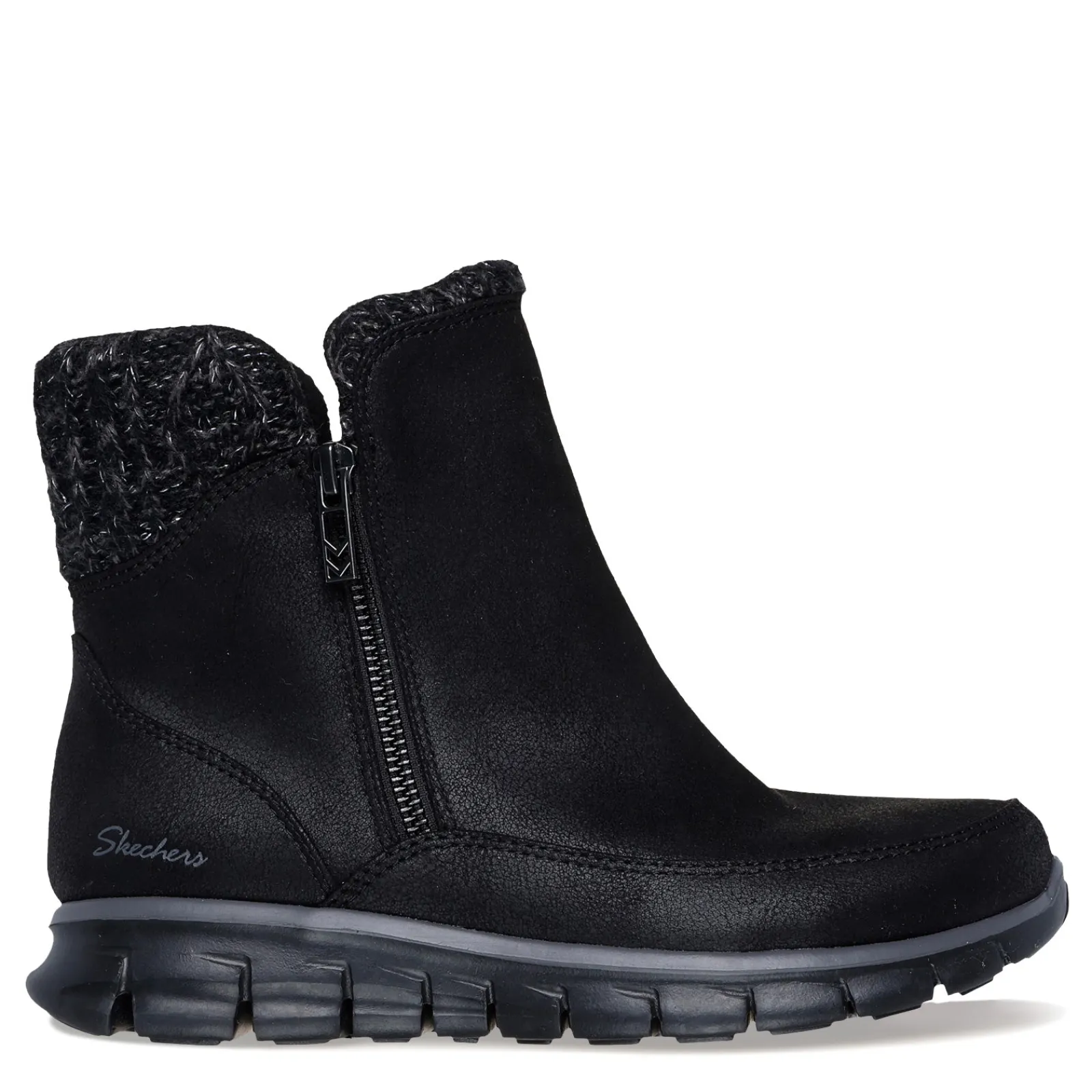 Outlet Skechers Women's , Synergy - Lovely Collab Boot Black