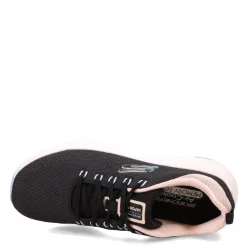 Outlet Skechers Women's , Vapor Foam Sneaker Black Light Pink