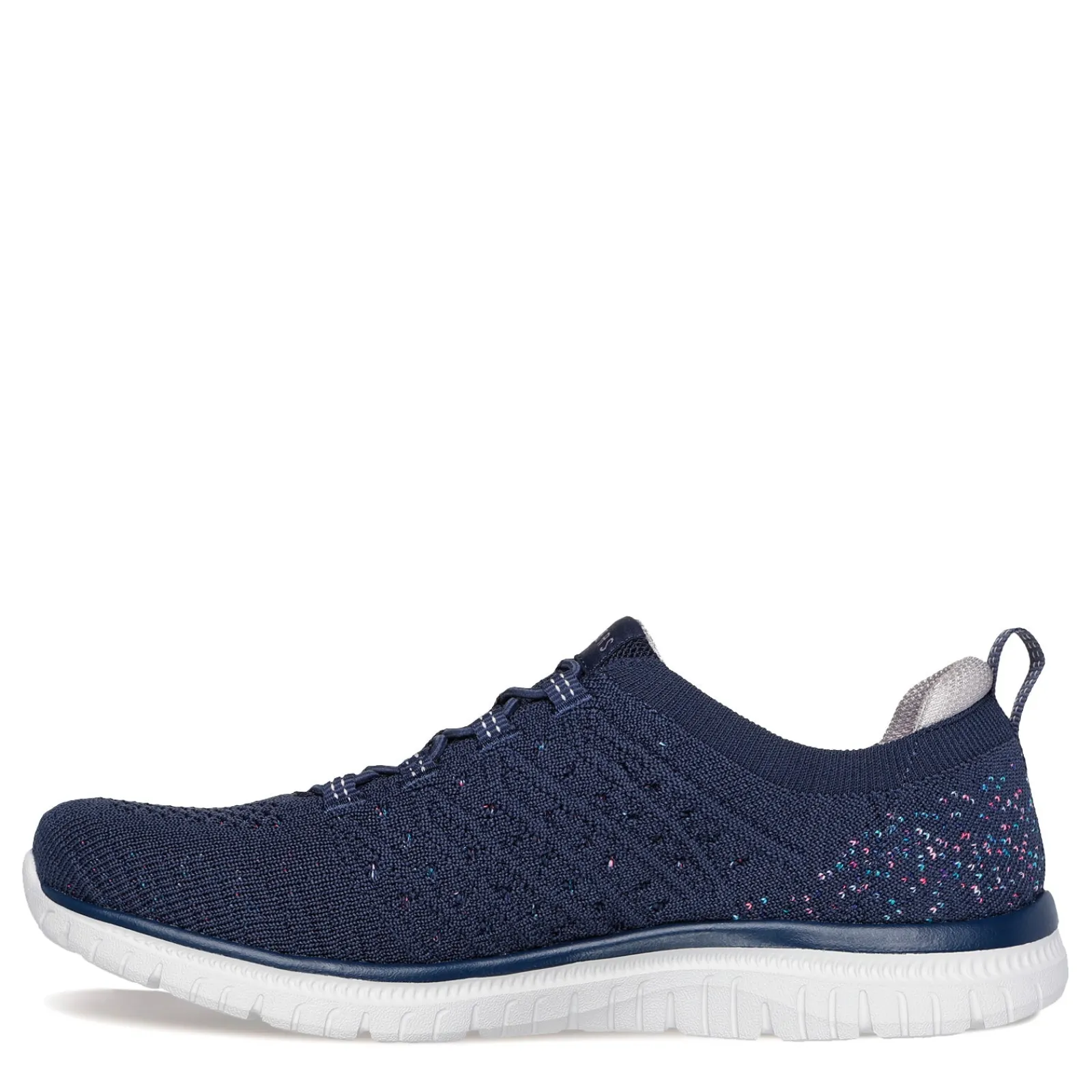 Discount Skechers Women's , Virtue - Show Runner Sneaker - Wide Width Navy