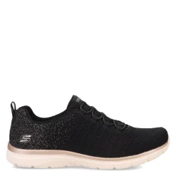 New Skechers Women's , Virtue Lucent Sneaker Black