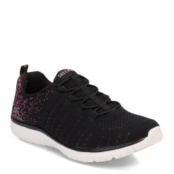 New Skechers Women's , Virtue Sneaker Black Pink