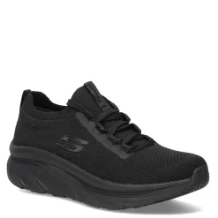 Best Skechers Work Women's , Relaxed Fit: D'Lux Walker SR - Ozema Work Shoe Black