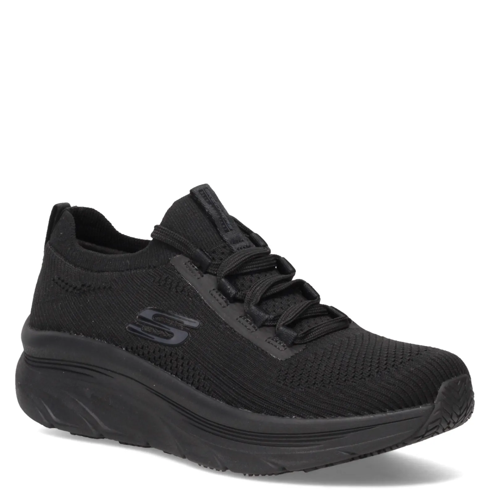 Sale Skechers Work Women's , Relaxed Fit: D'Lux Walker SR - Ozema Work Shoe - Wide Width Black